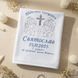 Іменна махрова крижма з вишивкою "Янголи" 1513510849 фото 4